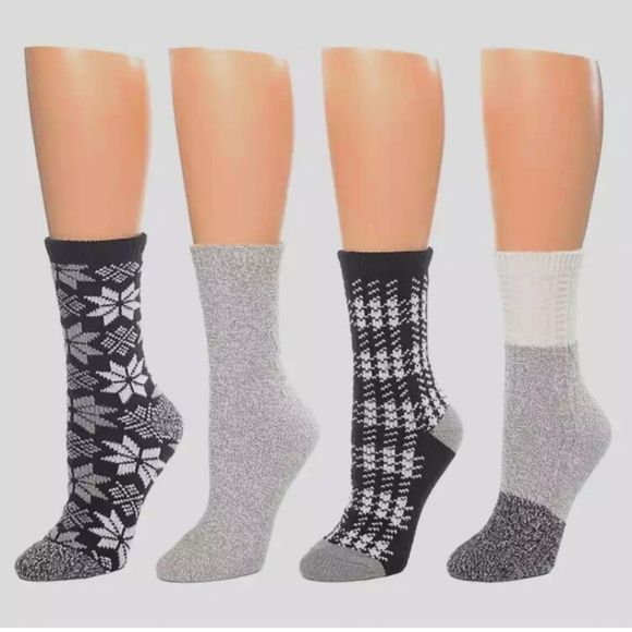 CUDDL DUDS BOOT CREW SOCKS- NWT - Picture 1 of 6